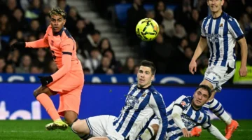 هزيمة مريرة.. برشلونة يتعثر في معقل سوسيداد 18 يناير